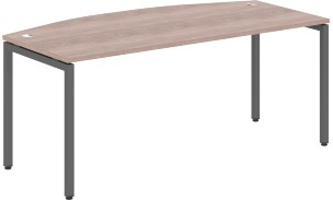 Стол руководителя XSET 189 Дуб Сонома/Антрацит 1800х914х750 XTEN-S