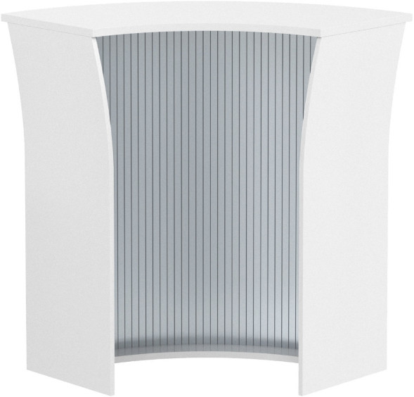 Стойка ресепшн угловая РС-5 Беларусь Белый 935*935*1150