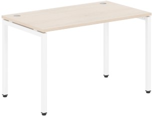 Стол прямой XSST 127 Бук Тиара/Белый 1200х700х750 XTEN-S