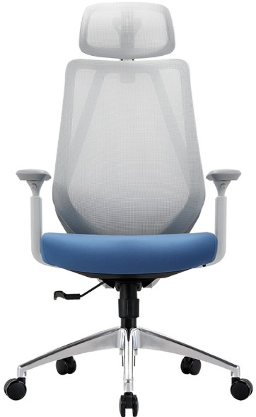 Кресло для руководителя CHAIRMAN 580 серый пластик