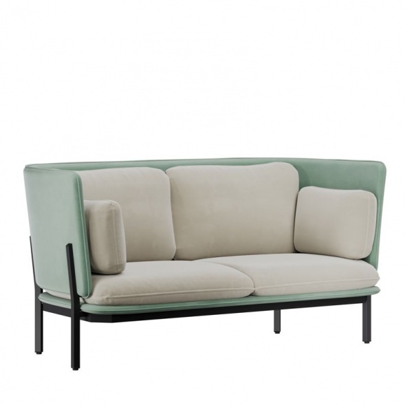 Стато Диван двухместный с низкой спинкой STA-02L 1730*850*855