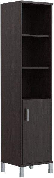 Шкаф-колонка высокая с глухой малой дверью B 431.2(R) Венге Магия 475х450х2054