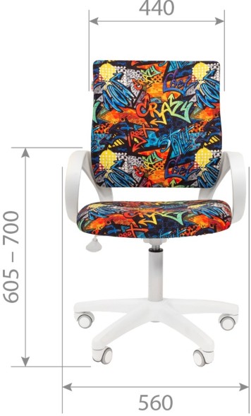 Детское кресло CHAIRMAN KIDS 103 Монстры