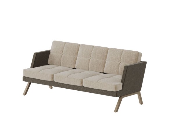 Алдо Диван трёхместный с декором из пуговиц ALDB-03L 2010*875*890