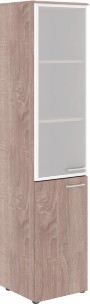 Шкаф колонка комбинированая (L) с топом WHC 42.7(L) Дуб Сонома 432х432х1949 WAVE