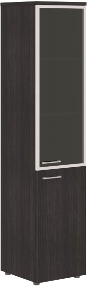 Шкаф колонка комбинированая (R) с топом XHC 42.7(R) Дуб Юкон Модерн 432х432х1955 XTEN