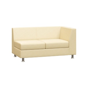 Прайм Секция с подлокотником двухместная левая PR.SP-2 (L) 1300*770*720