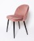 Кресло-стул DISCO black розовый