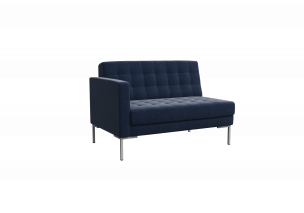 Форест Секция с подлокотником двухместная FR-SP-02 (R) 1270*800*840